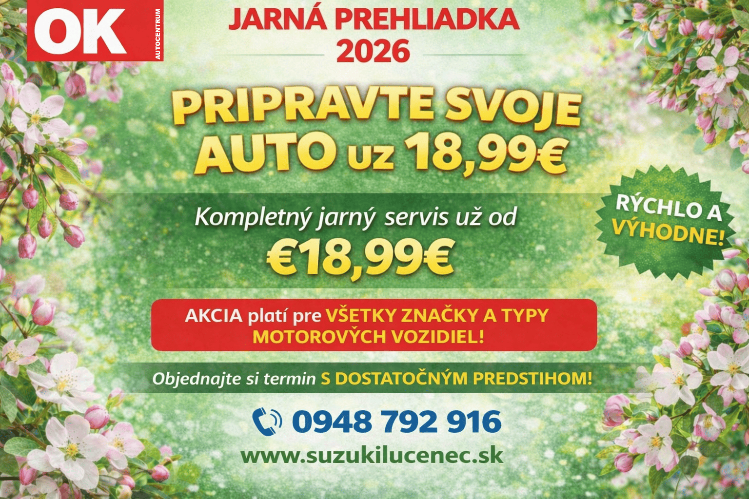 Reklama Suzuki Lučenec